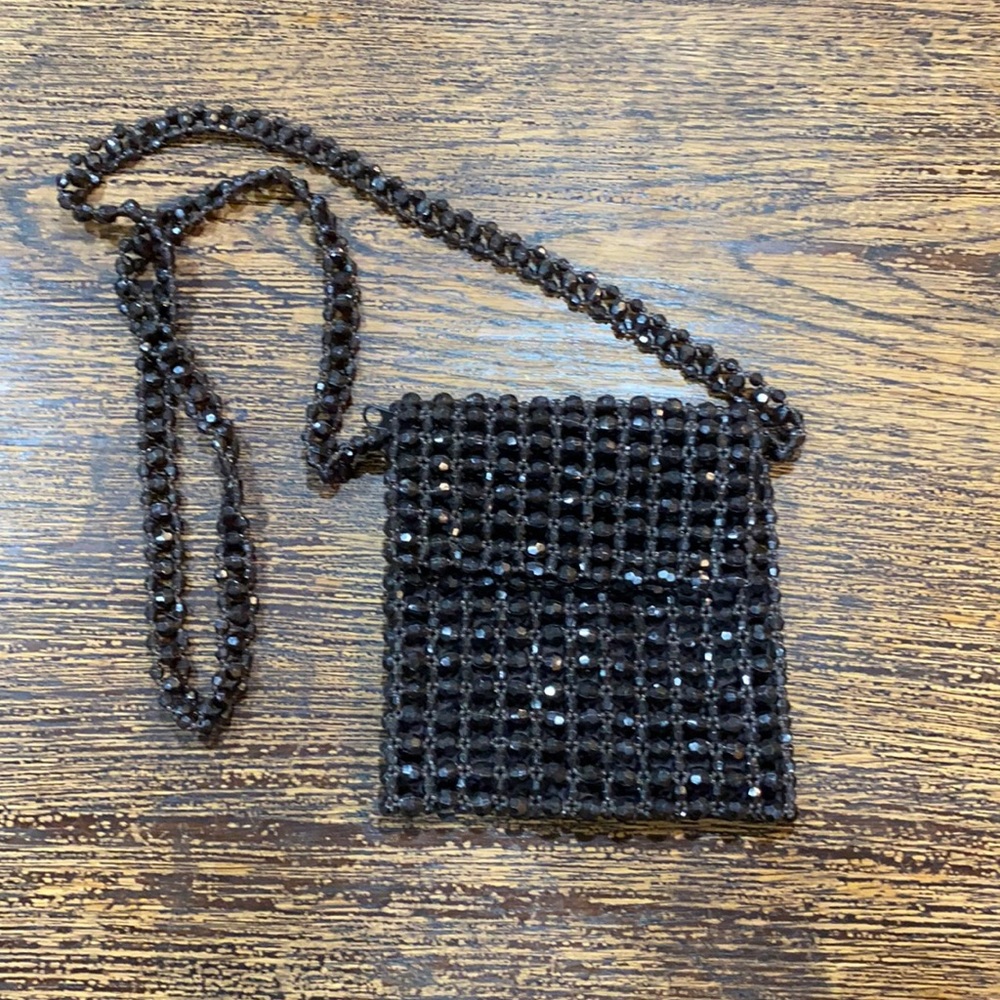 Express Shoulder Clutch Glass Beads
